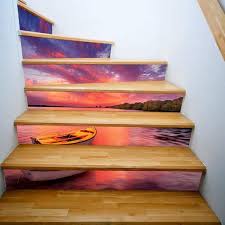 Staircase Decorating Idea No. 1: Painted Stair Risers 