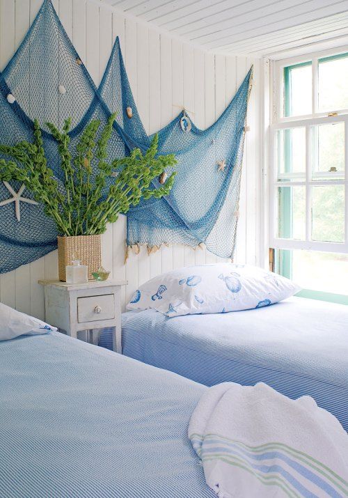 transform bedroom with net decoration