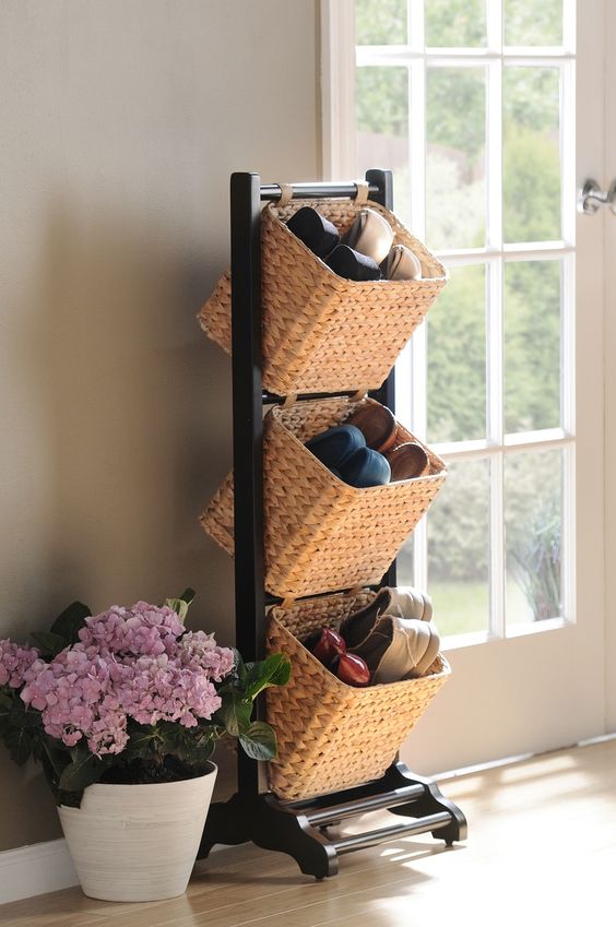 Baskets & Wall Bins for Farmhouse Charm Decor